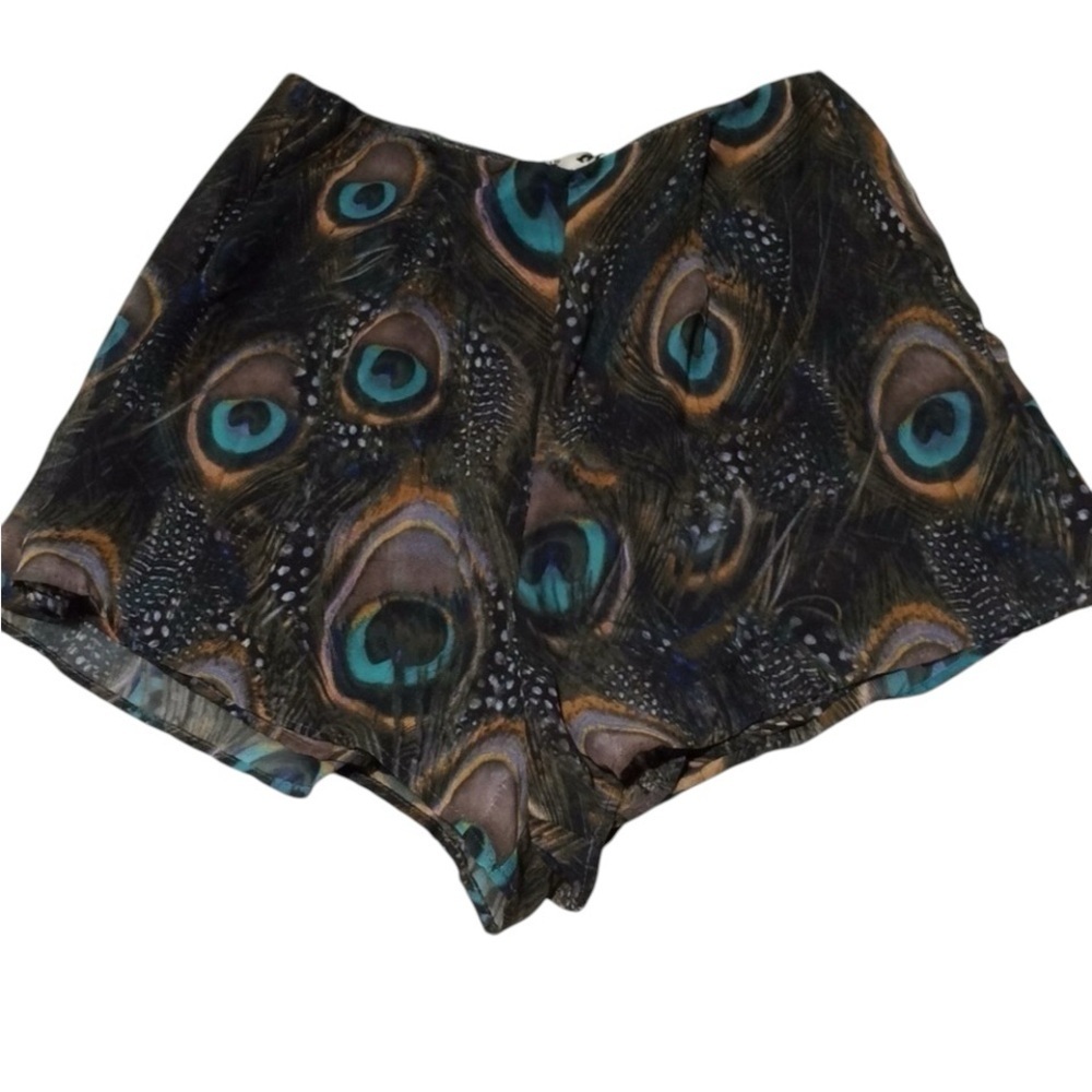 NWOT Boho Show me your MuMu Sawyer Short Feather Fans XS - Picture 7 of 8